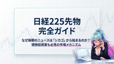 日経225先物 完全ガイド ― なぜ毎朝のニュースは「シカゴ」から始まるのか