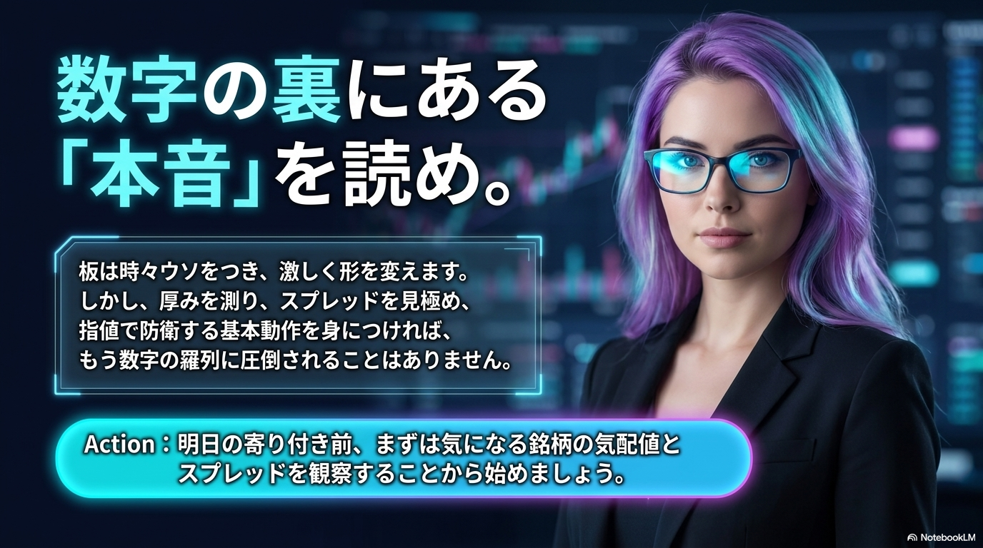 数字の裏にある「本音」を読め ― 明日の寄り付き前にできるアクション