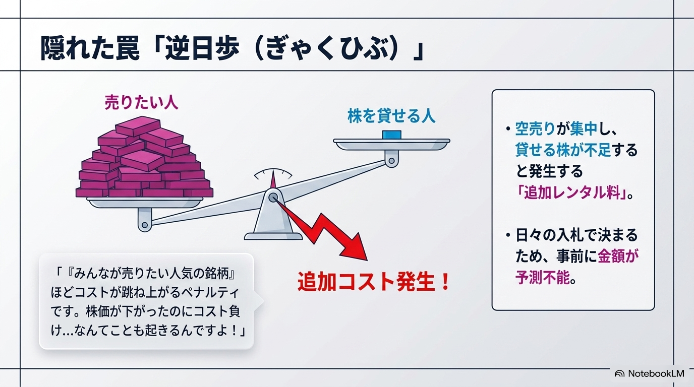 隠れた罠 逆日歩
