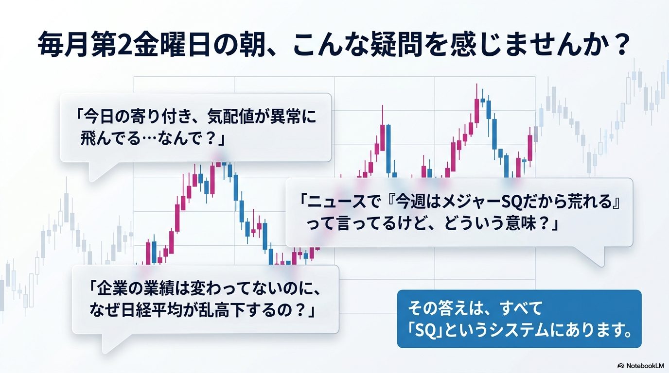 毎月第2金曜日の朝に起きる疑問 ― 答えはすべて「SQ」というシステムにある